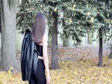 warm embraces warm in the cold autumn